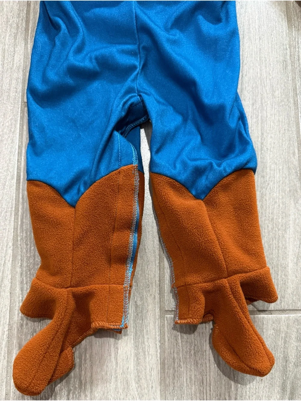 Disney Woody-Inspired Cowboy Costume - Yellow, Blue, Brown